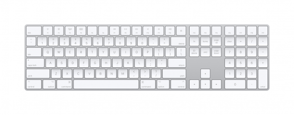 Apple Magic Keyboard mit Ziffernblock Weiss